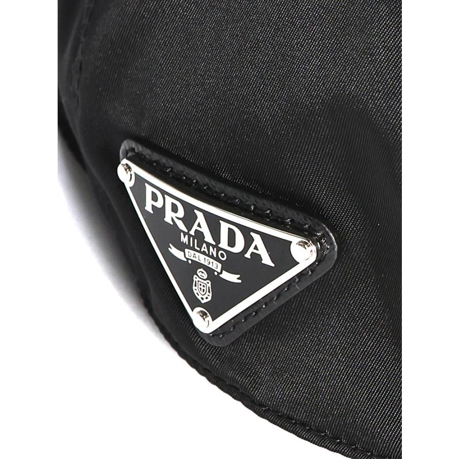 PRADA（プラダ） キャップ レディース Re-Nylon エナメルメタルロゴ