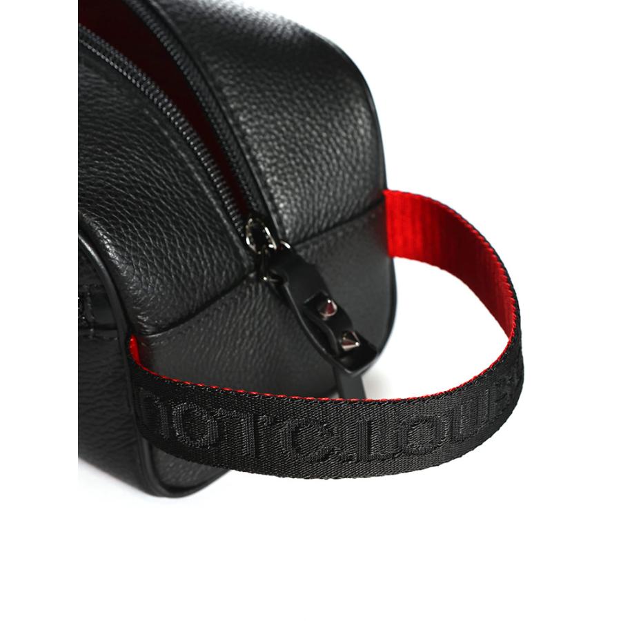 Christian Louboutin クリスチャン ルブタン 牛革 ラバー切替 ロゴ 