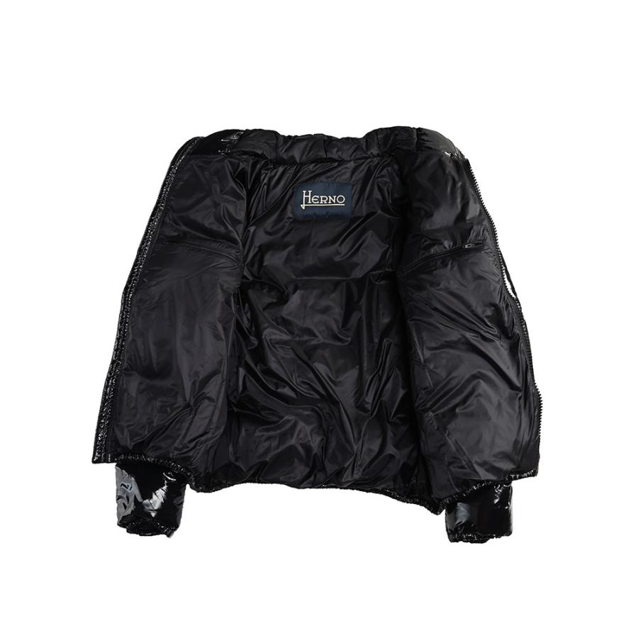 HERNO（ヘルノ） フード フルジップ ダウンジャケット メンズ GLOSSY