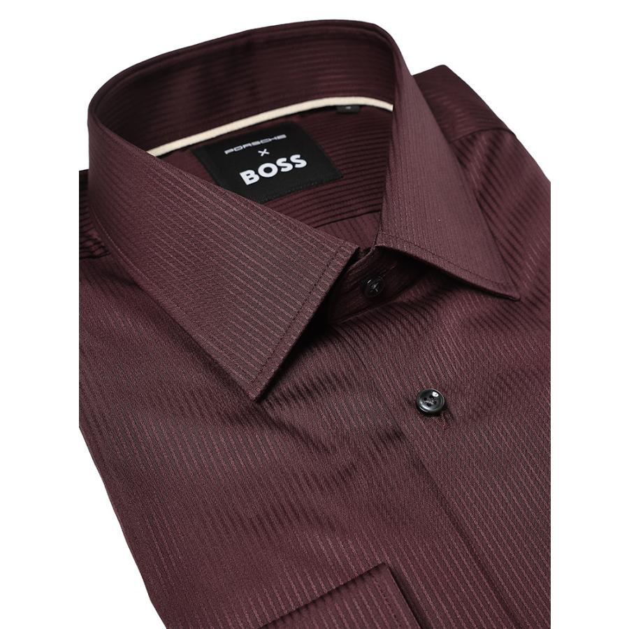 HUGO BOSS（ヒューゴ・ボス） ケントカラー シャドーストライプ 長袖