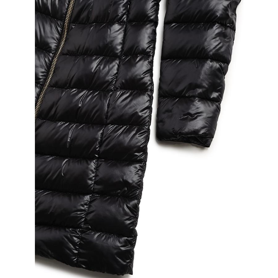 ヘルノ ポリアミド ダウンコート 42 ブラック ファー取り外し可 Lサイズ ヘルノ ポリアミド ダウンコート 42 ブラック ファー取り外し可