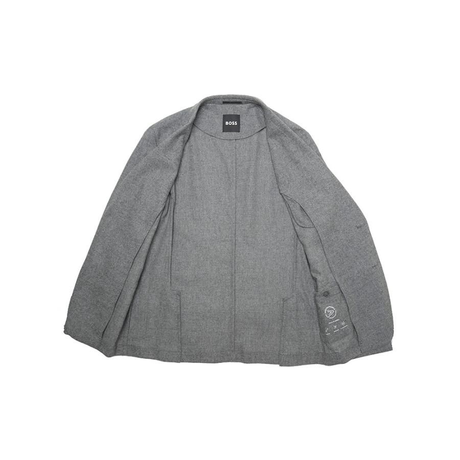 ヒューゴボス HUGO BOSS  セットアップ対応 ストレッチフランネル シングル カジュアルジャケット メンズ HBHANRY10244930の画像
