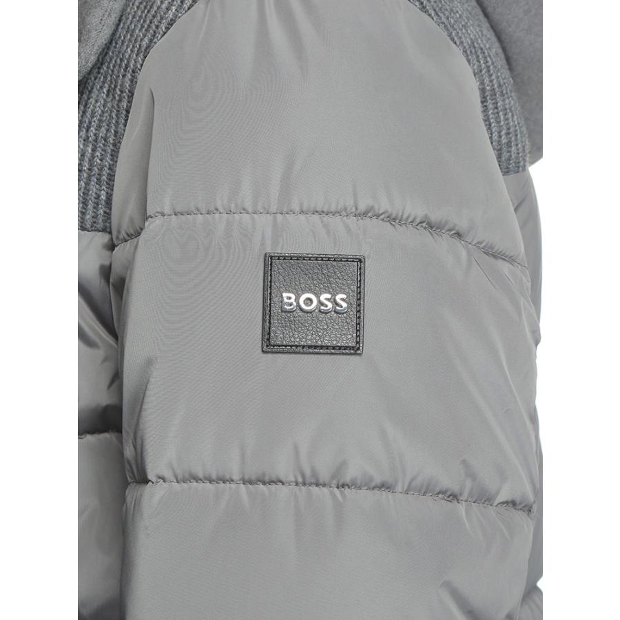 【新品未使用、タグ無し】HUGO BOSS ジャケット HUGO BOSS（ヒューゴ・ボス） フード着脱 異素材切替 フラップ付き胸