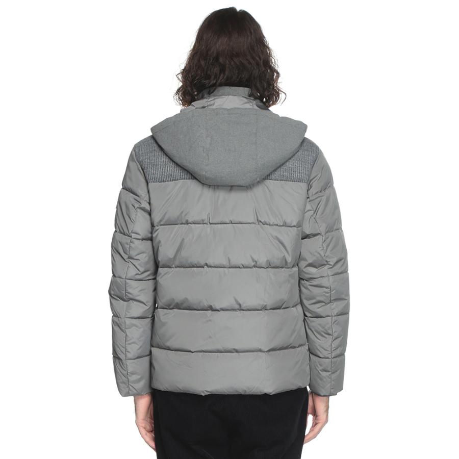 HUGO BOSS（ヒューゴ・ボス） フード着脱 異素材切替 フラップ付き胸