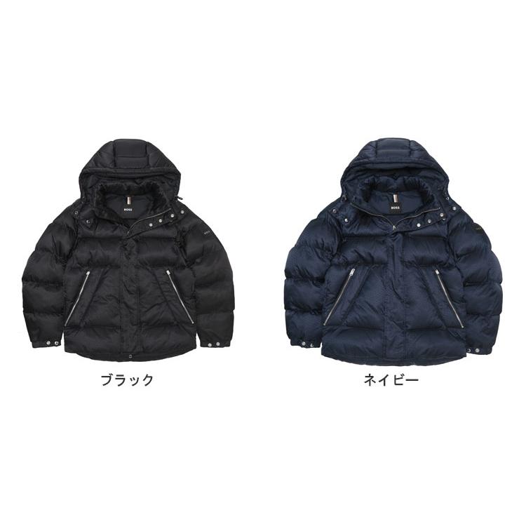 HUGO BOSS ヒューゴボス フード着脱 撥水 モノグラム柄 ダブル HUGO BOSS ヒューゴボス フード着脱 撥水 モノグラム柄 ダブル