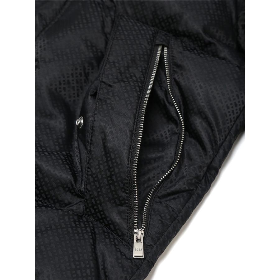 HUGO BOSS ヒューゴボス フード着脱 撥水 モノグラム柄 ダブル HUGO BOSS ヒューゴボス フード着脱 撥水 モノグラム柄 ダブル