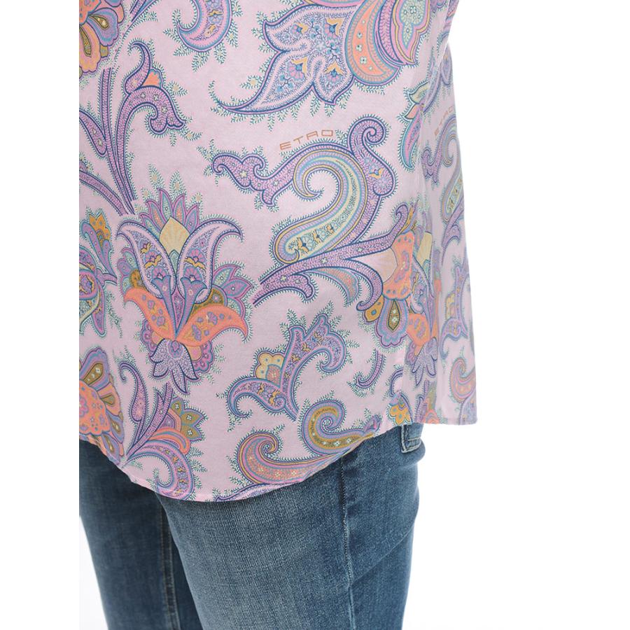 ETRO エトロ 綿100% ペイズリー柄 長袖 シャツ メンズ ETRO エトロ 綿100% ペイズリー柄 長袖 シャツ メンズ