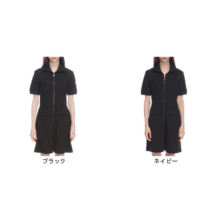 MONCLER（モンクレール） ジップ ポケット 半袖 ワンピース