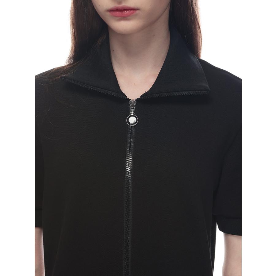 MONCLER（モンクレール） ジップ ポケット 半袖 ワンピース