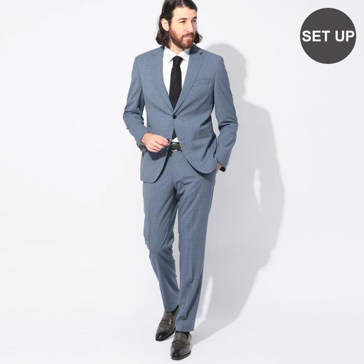 HUGO BOSS（ヒューゴ・ボス） スーツ メンズ ストレッチウール