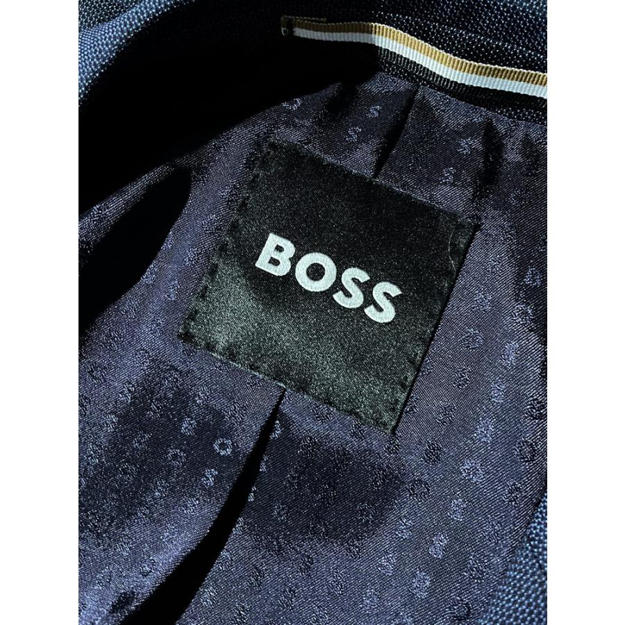 ヒューゴボス HUGO BOSS スーツ メンズ ナチュラルストレッチ ウール シングル ノータック HBJE10269056の画像