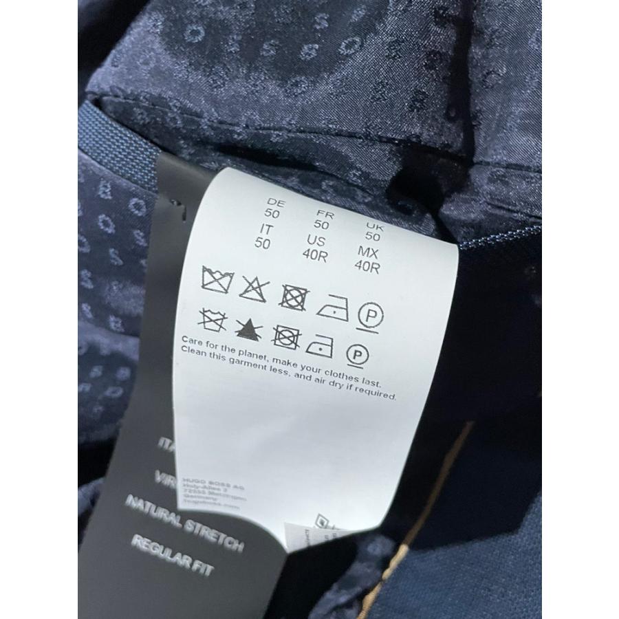 ヒューゴボス HUGO BOSS スーツ メンズ ナチュラルストレッチ ウール シングル ノータック HBJE10269056の画像