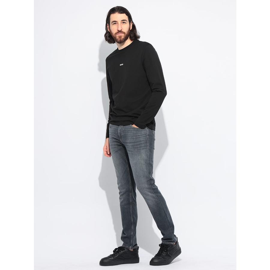 HUGO BOSS（ヒューゴ・ボス） 長袖 Tシャツ メンズ フロント ワン