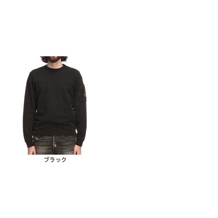 ストーンアイランド STONE ISLAND ジップポケット クルーネック