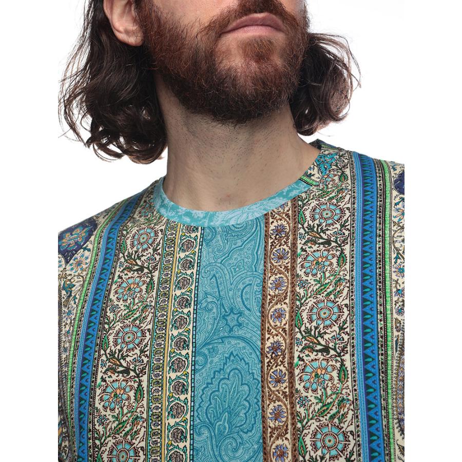 ETRO（エトロ） 半袖 Tシャツ メンズ バロックプリント クルーネック