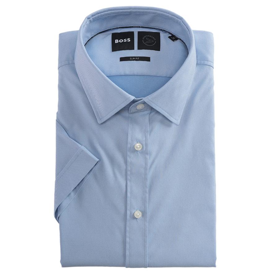 HUGO BOSS（ヒューゴ・ボス） 半袖 ドレスシャツ メンズ ストレッチ