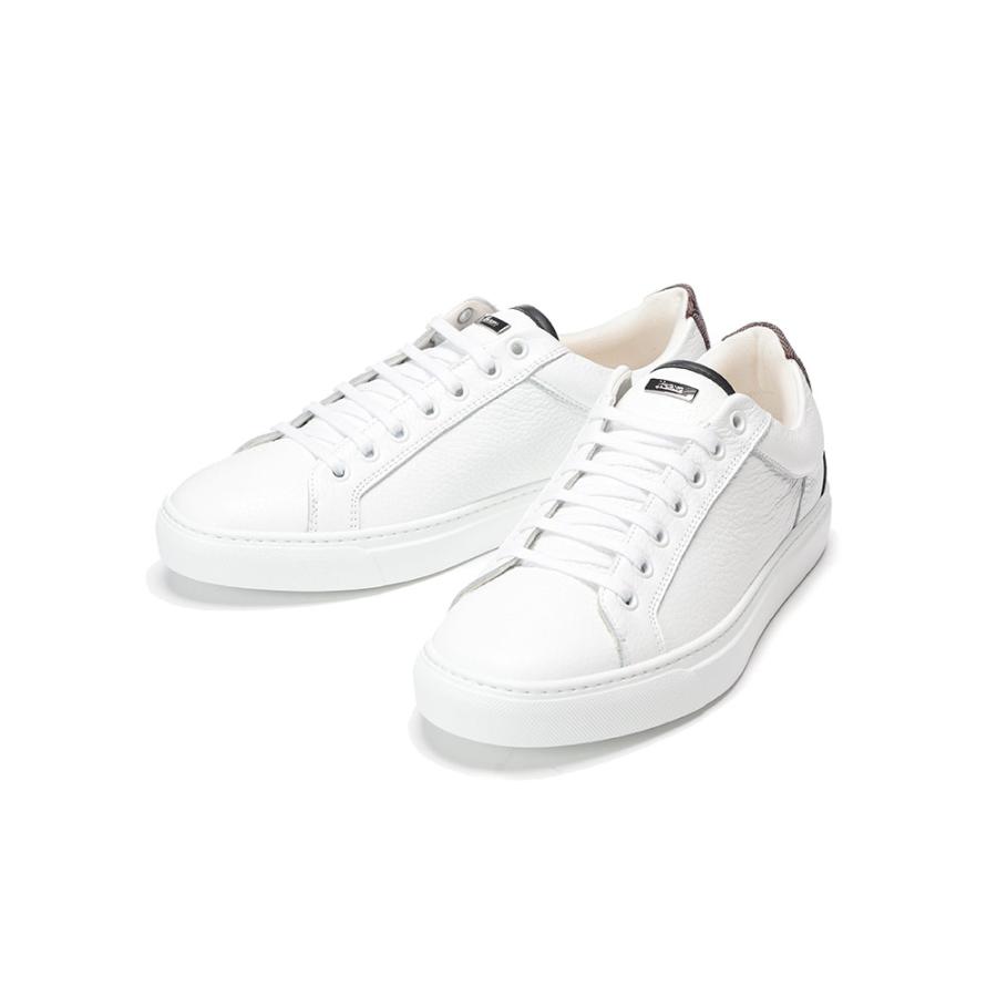 HERNO（ヘルノ） スニーカー メンズ モノグラム ローカット レザー