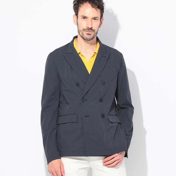 HERNO（ヘルノ） ジャケット メンズ ストレッチナイロン ダブル
