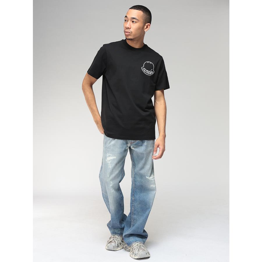 MONCLER（モンクレール） Tシャツ メンズ ロゴ エンボス アウトライン