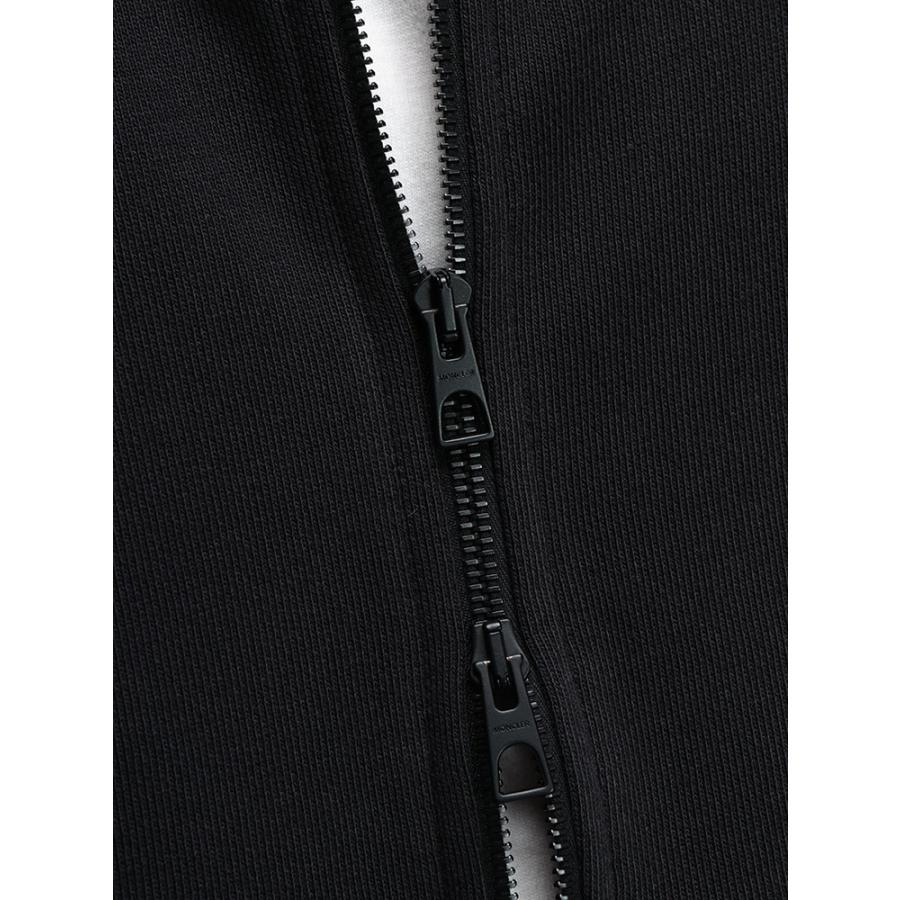 モンクレール MONCLER エンボスロゴパッチ フルジップ パーカー MC8G0002389AZU メンズの画像