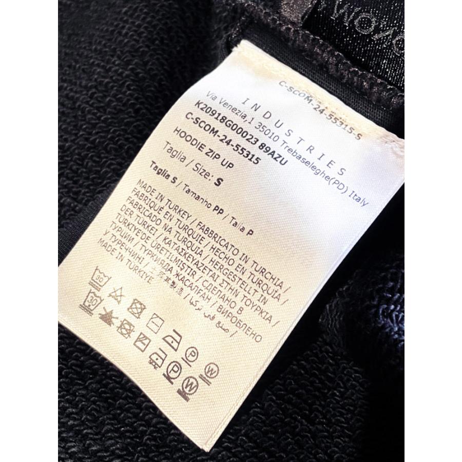 モンクレール MONCLER エンボスロゴパッチ フルジップ パーカー MC8G0002389AZU メンズの画像