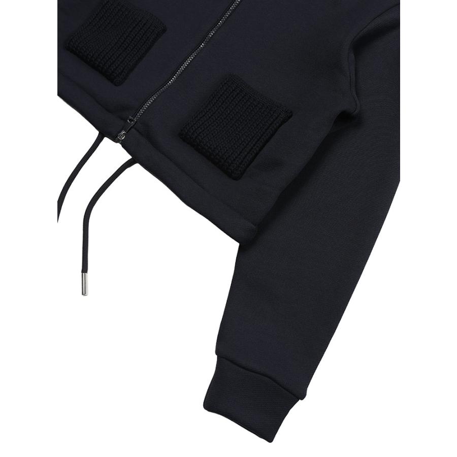 モンクレール MONCLER フロントニットポケット フルジップ