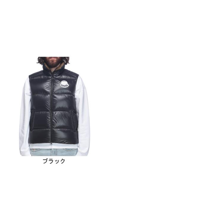 MONCLER（モンクレール） アウトラインマーク フルジップ ダウンベスト