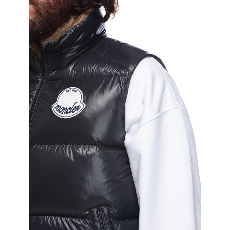 MONCLER（モンクレール） アウトラインマーク フルジップ ダウンベスト