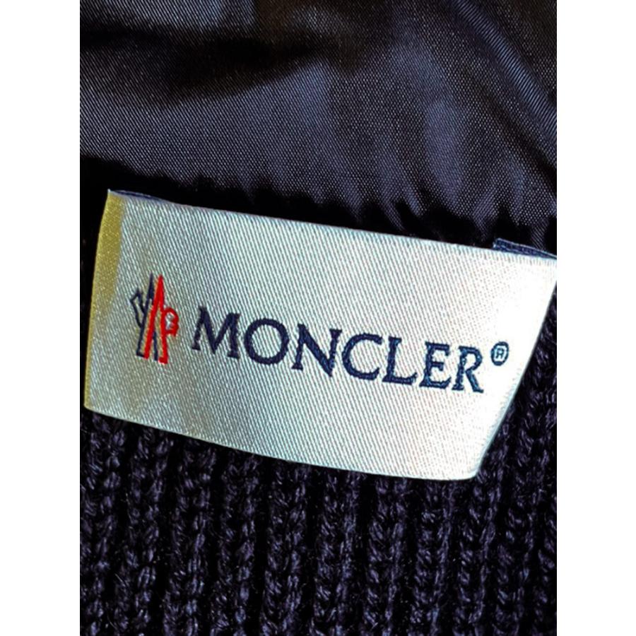 モンクレール MONCLER フード フロントダウン フルジップ ニットジャケット MC9B50800A9340 メンズの画像