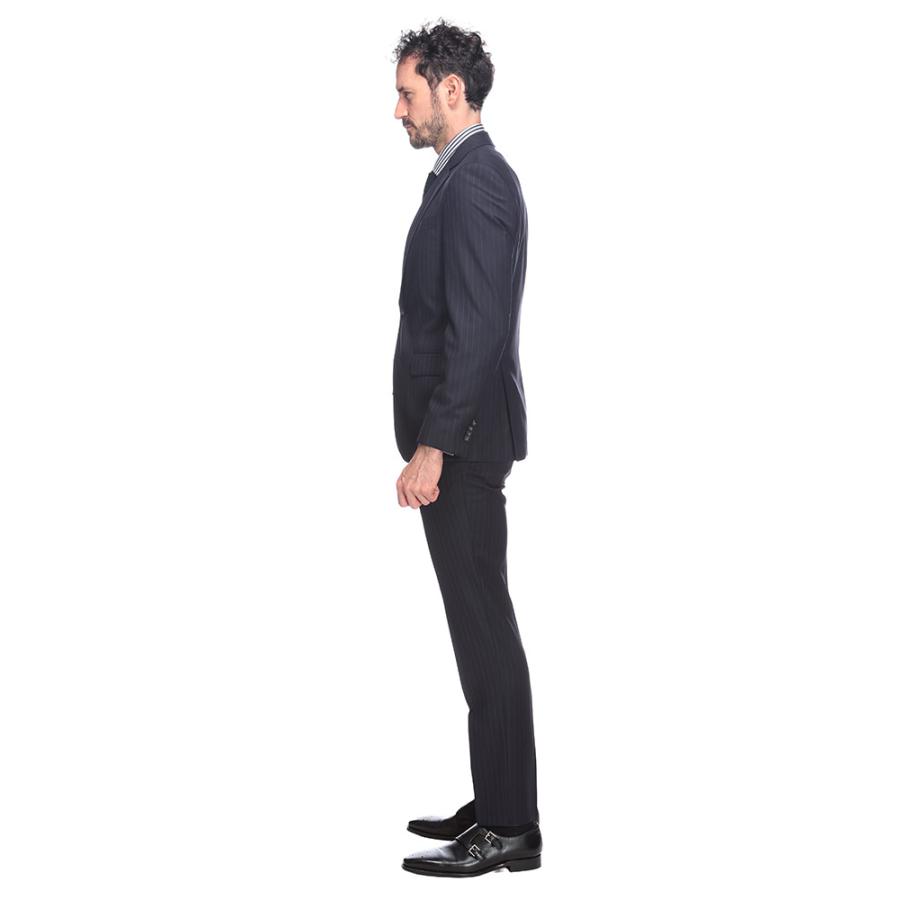 ヒューゴボス スーツ HUGO BOSS メンズ スリムフィット シングル二つ釦 ノータック ビジネススーツ GUABELLOストライプ SLIM FIT HBHG10272944の画像