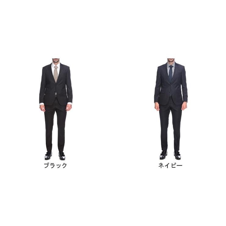 ヒューゴボス スーツ HUGO BOSS メンズ スリムフィット シングル二つ釦 ノータック ビジネススーツ GUABELLOストライプ SLIM FIT HBHG10272944の画像