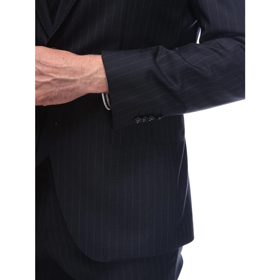 ヒューゴボス スーツ HUGO BOSS メンズ スリムフィット シングル二つ釦 ノータック ビジネススーツ GUABELLOストライプ SLIM FIT HBHG10272944の画像