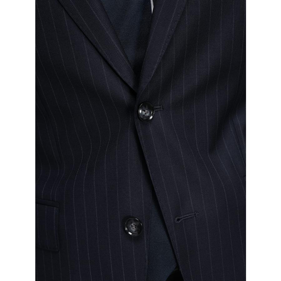 ヒューゴボス スーツ HUGO BOSS メンズ スリムフィット シングル二つ釦 ノータック ビジネススーツ GUABELLOストライプ SLIM FIT HBHG10272944の画像