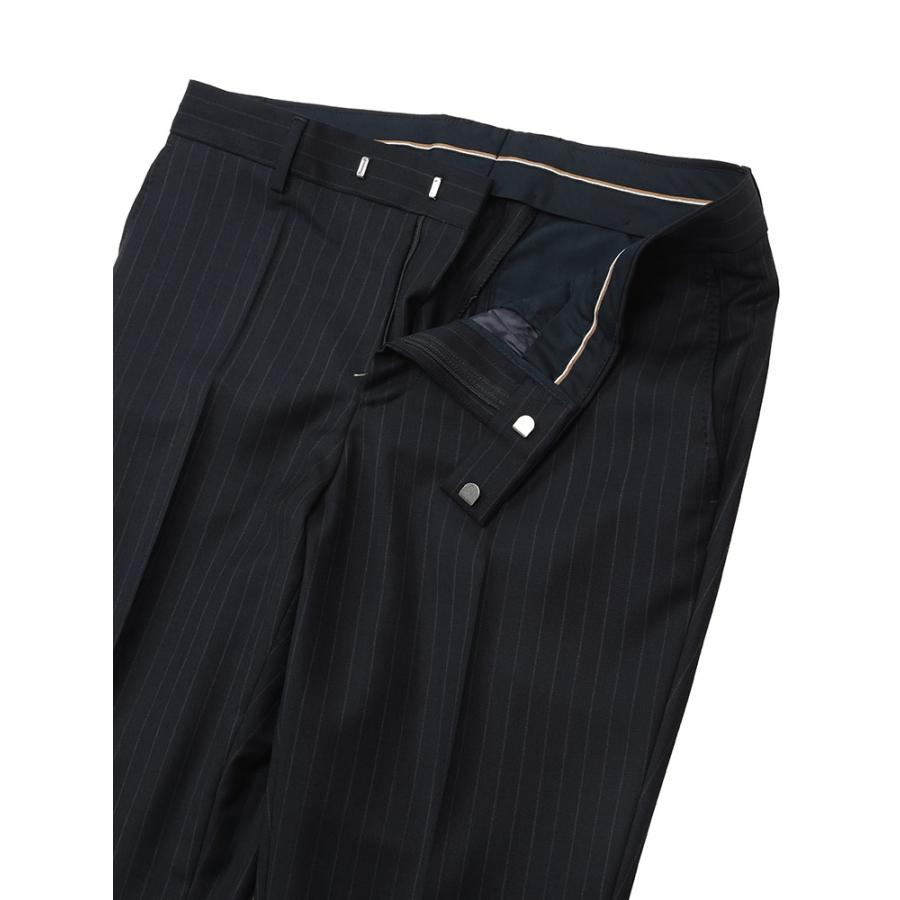 ヒューゴボス スーツ HUGO BOSS メンズ スリムフィット シングル二つ釦 ノータック ビジネススーツ GUABELLOストライプ SLIM FIT HBHG10272944の画像