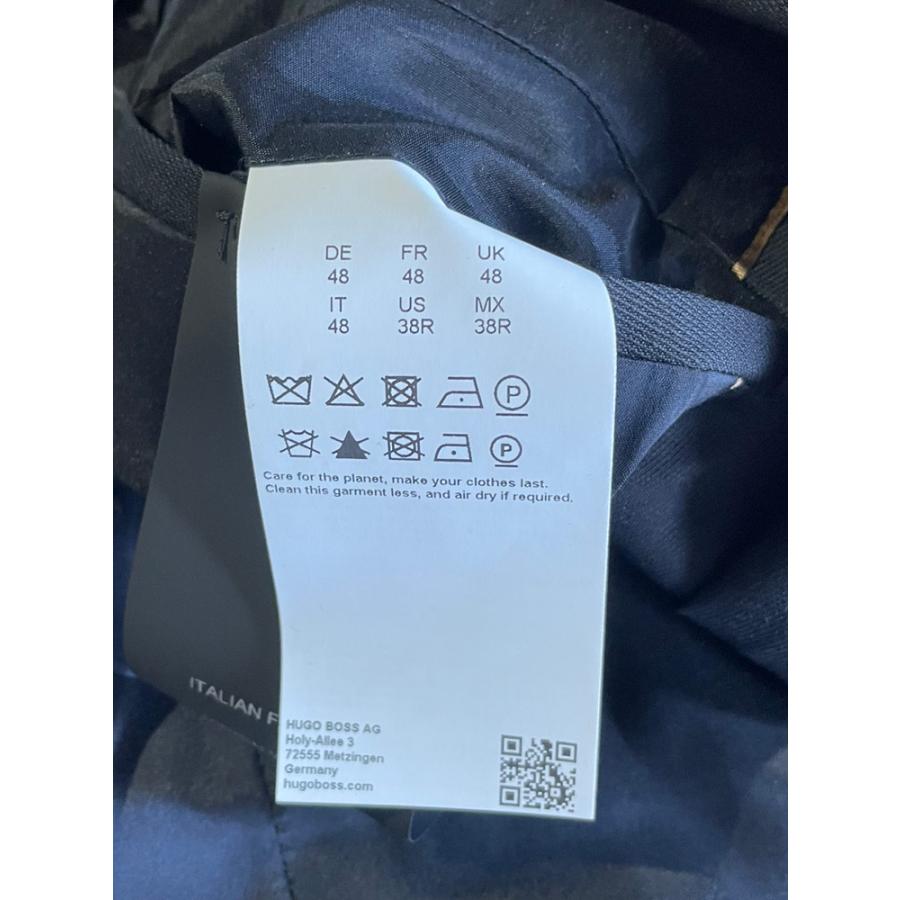 ヒューゴボス スーツ HUGO BOSS メンズ スリムフィット シングル二つ釦 ノータック ビジネススーツ TESSE Lanificio Biella HBHG10272913Pの画像