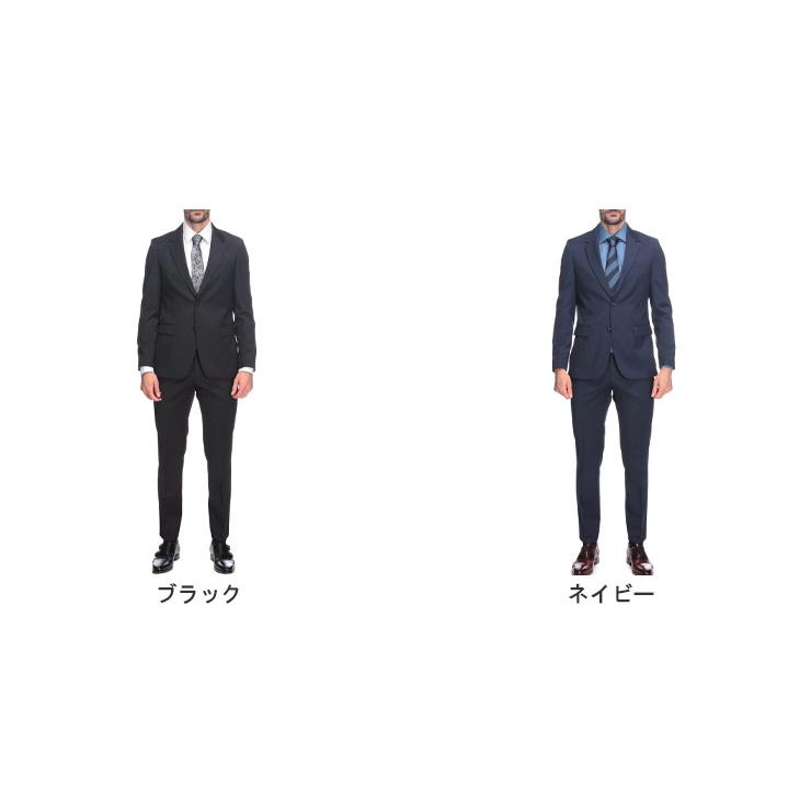 ヒューゴボス スーツ HUGO BOSS メンズ スリムフィット シングル二つ釦 ノータック ビジネススーツ TESSE Lanificio Biella HBHG10272913Pの画像