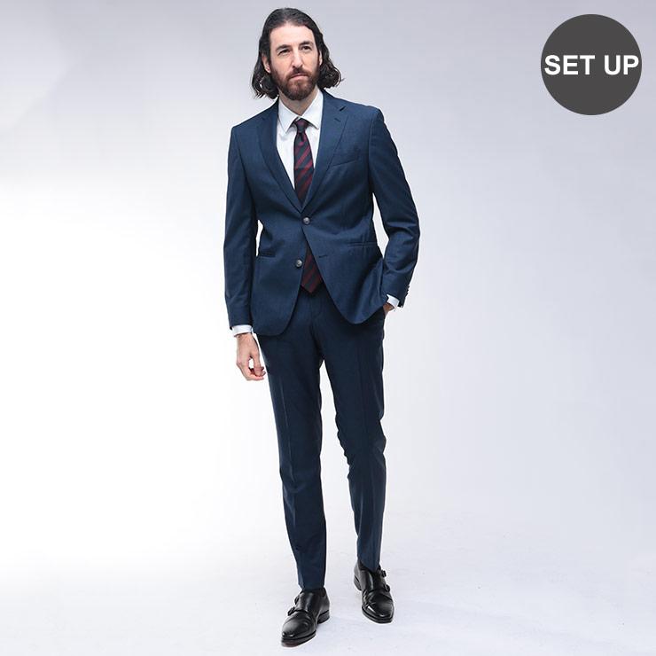HUGO BOSS（ヒューゴ・ボス） シングル ノータック スーツ SLIMFIT