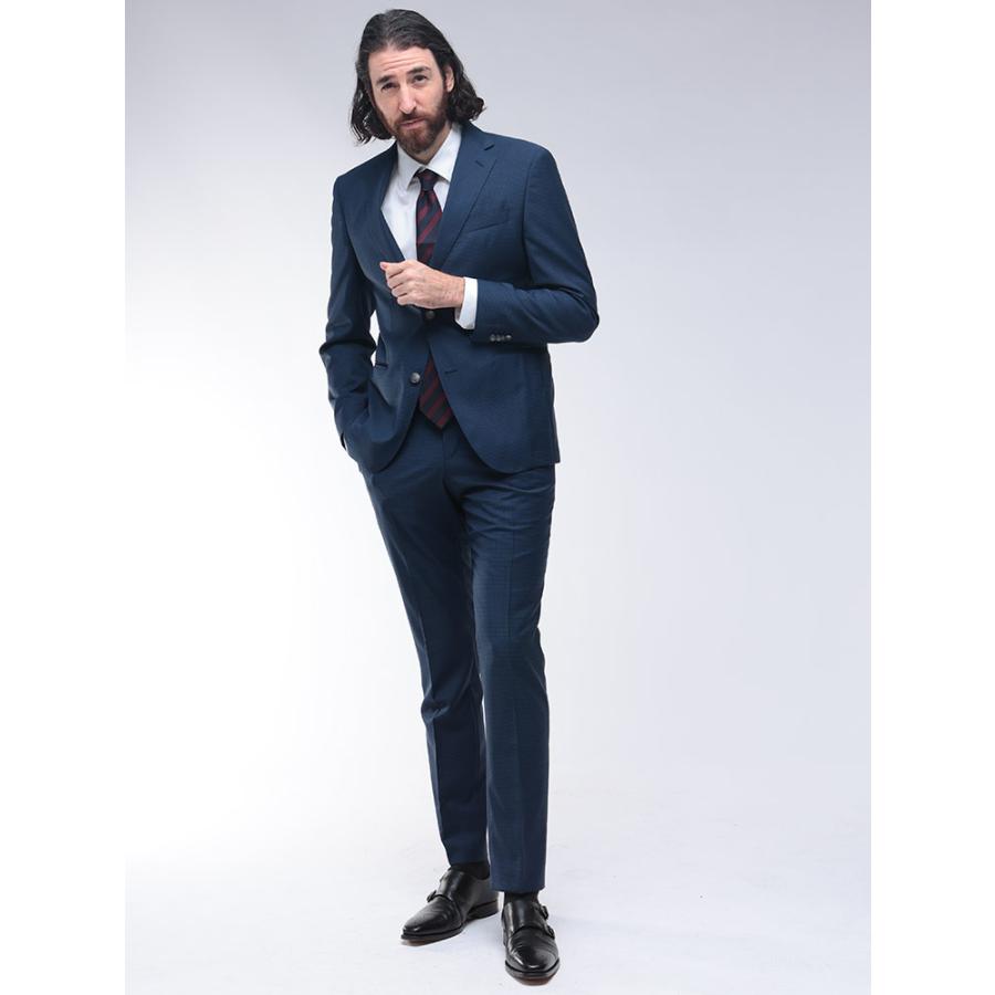 ヒューゴボス HUGO BOSS シングル ノータック スーツ SLIMFIT TESSE HBHG10272915P メンズの画像