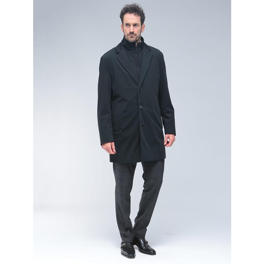 ヒューゴボス HUGO BOSS ベスト付き 3WAY ハーフコート レギュラーフィット HB50545897 メンズの画像