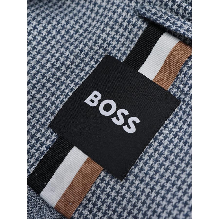 ヒューゴボス メンズ HUGO BOSS カジュアルジャケット ストレッチ ジャージジャケット HBHANRY10272811の画像