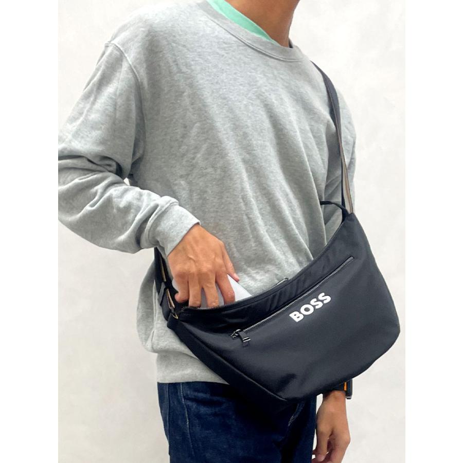 HUGO BOSS（ヒューゴ・ボス） コントラストロゴ クロスボディバッグ