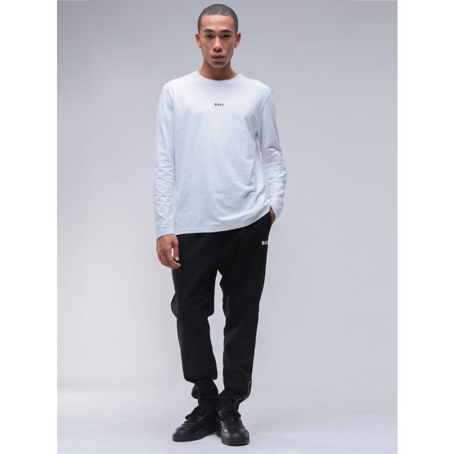 HUGO BOSS（ヒューゴ・ボス） メンズ ロゴプリント ストレッチコットン
