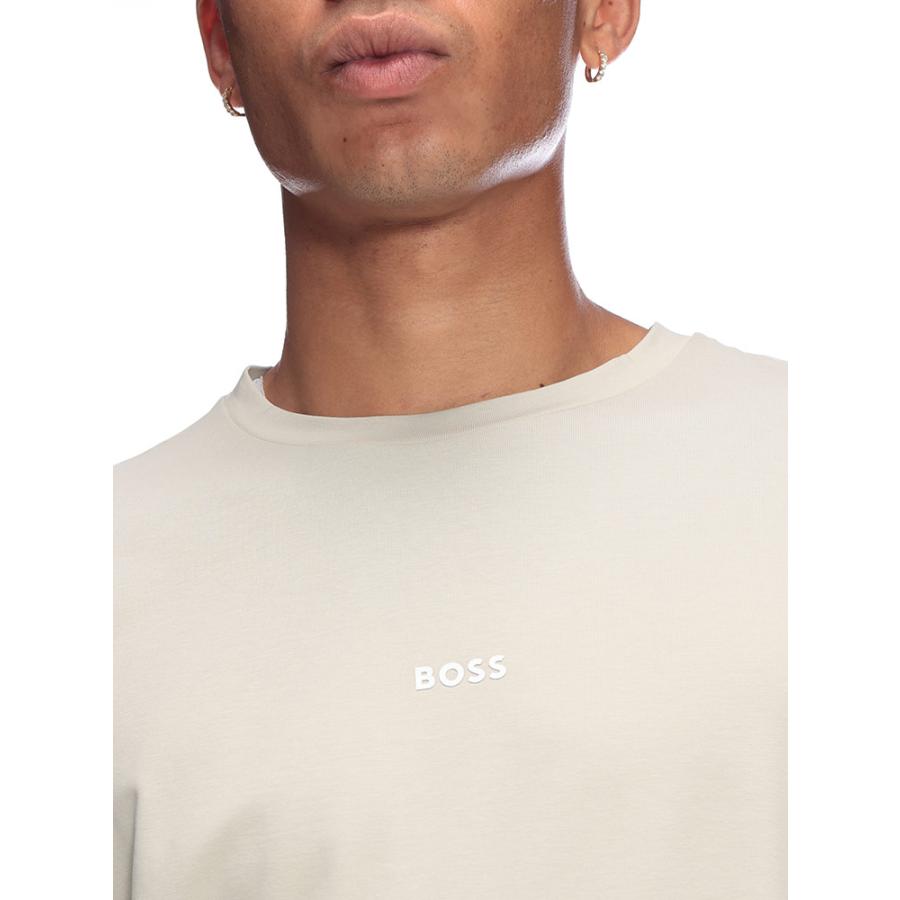 HUGO BOSS（ヒューゴ・ボス） メンズ ロゴプリント ストレッチコットン