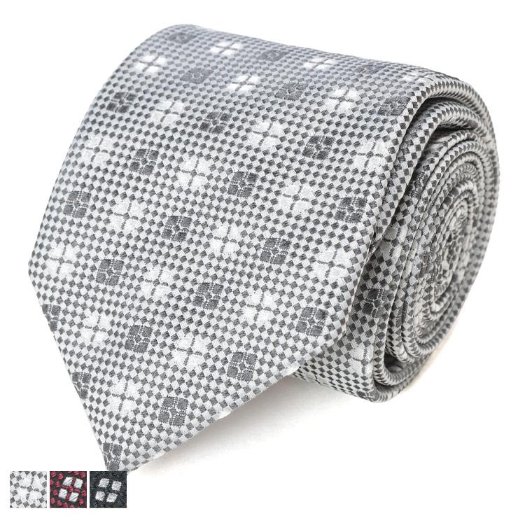 HUGO BOSS（ヒューゴ・ボス） ネクタイ メンズ シルク混 フラワー柄