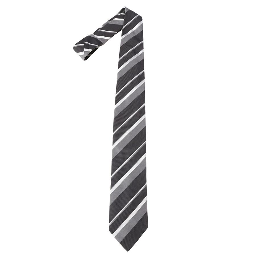 2664 【美品】 ヒューゴボス ネクタイ レジメンタル HUGO BOSS（ヒューゴ・ボス） ネクタイ メンズ シルク100％ レジ