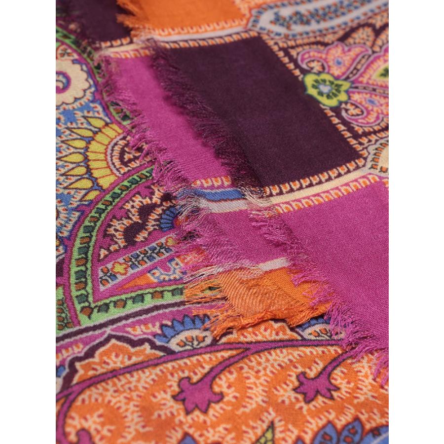ETRO（エトロ） ストール カシミヤ混 ペイズリー ストール