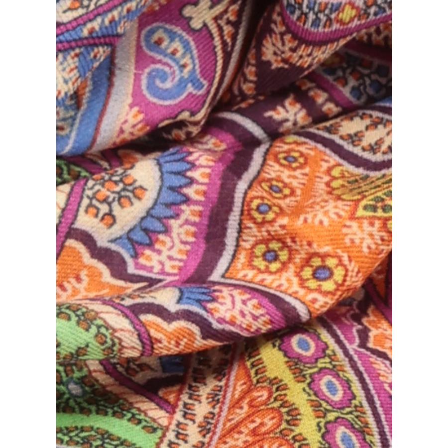 ETRO（エトロ） ストール カシミヤ混 ペイズリー ストール