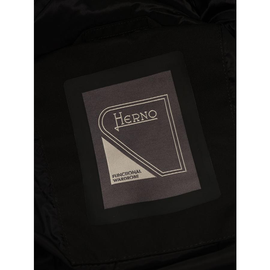ヘルノ ダウンブルゾン アウター メンズ HERNO フーデット フルジップ PRO-METEO HRPI001291Uの画像