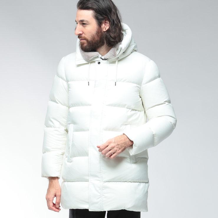 HERNO（ヘルノ） ダウンブルゾン アウター メンズ フーデット