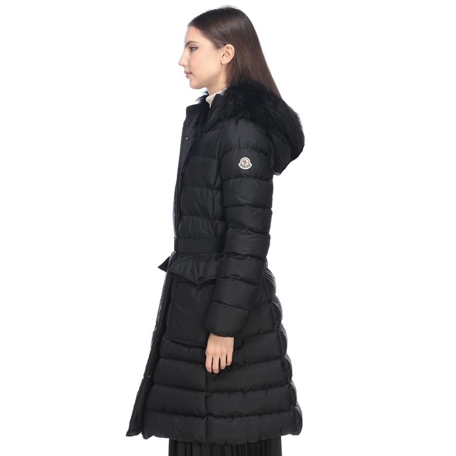 モンクレール ダウン アウター MONCLER レディース シープファー フルジップ ダウンコート MCLKHLOESSE5の画像